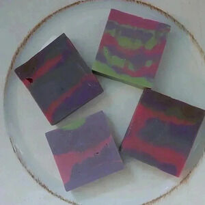 Homemade soap Sugar Plum Faerie